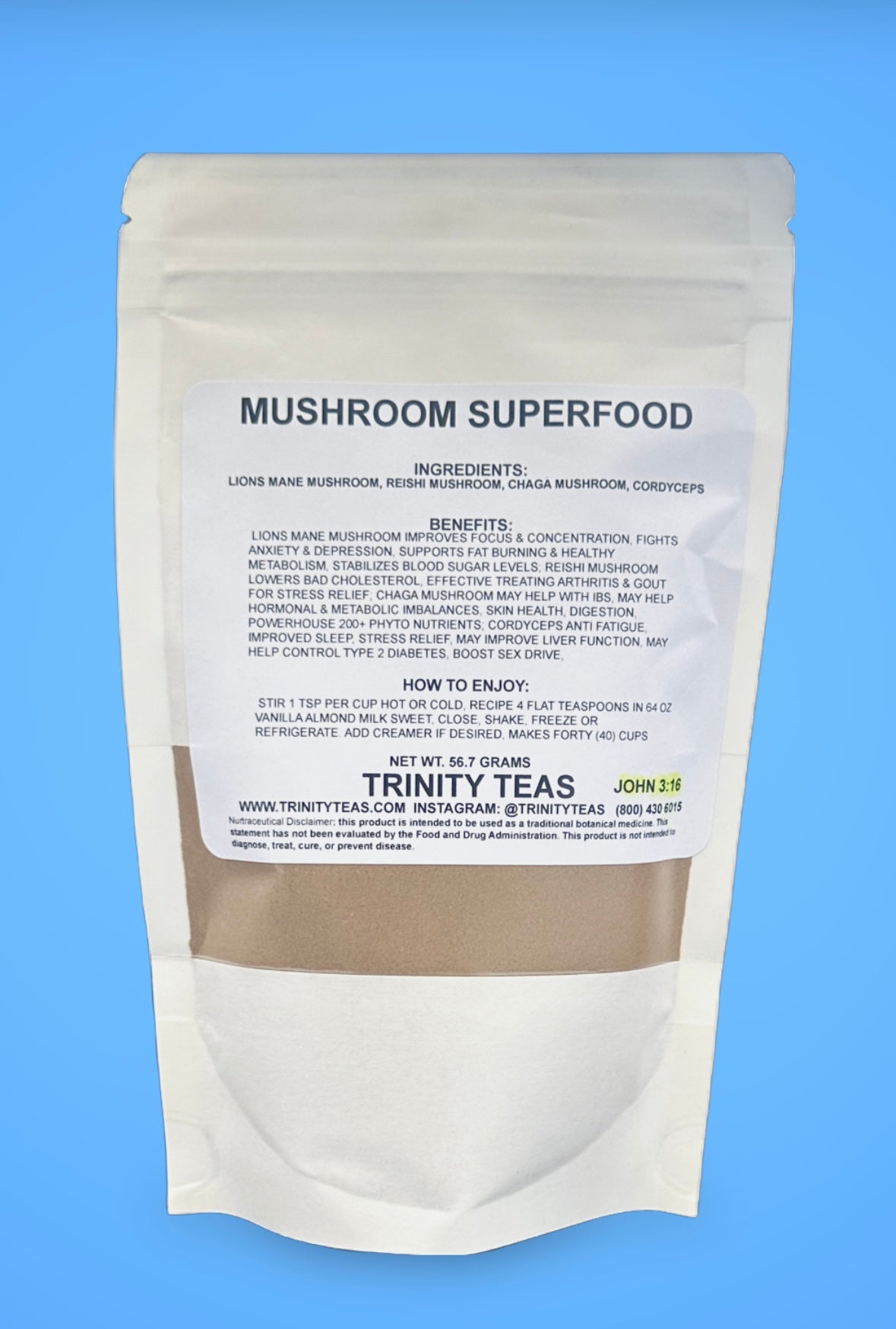 Mushroom Superfood 4oz