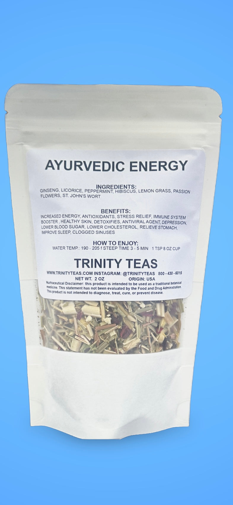 Ayurvedic Energy 2 oz