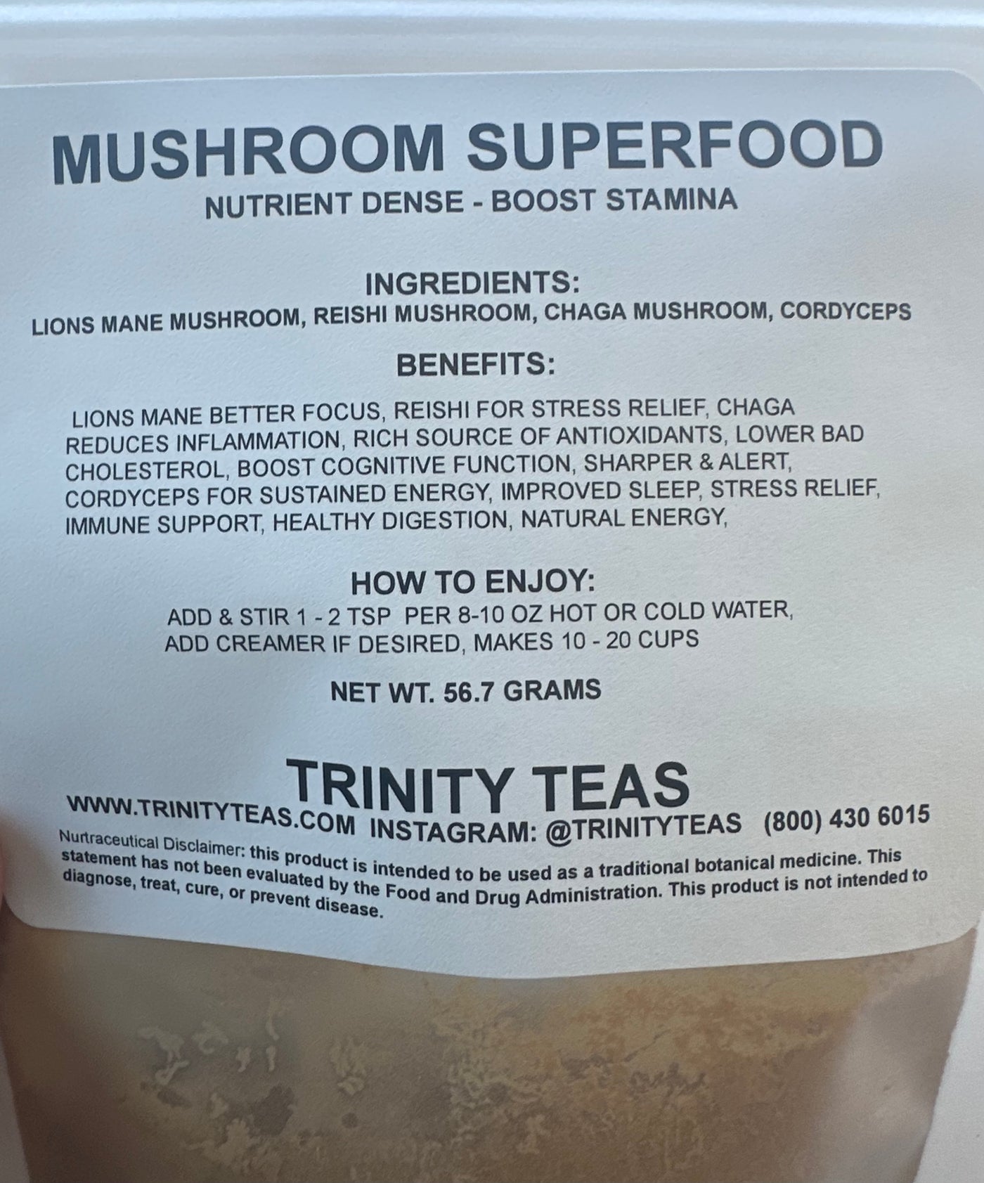 MUSHROOM 🍄 SUPERFOOD
